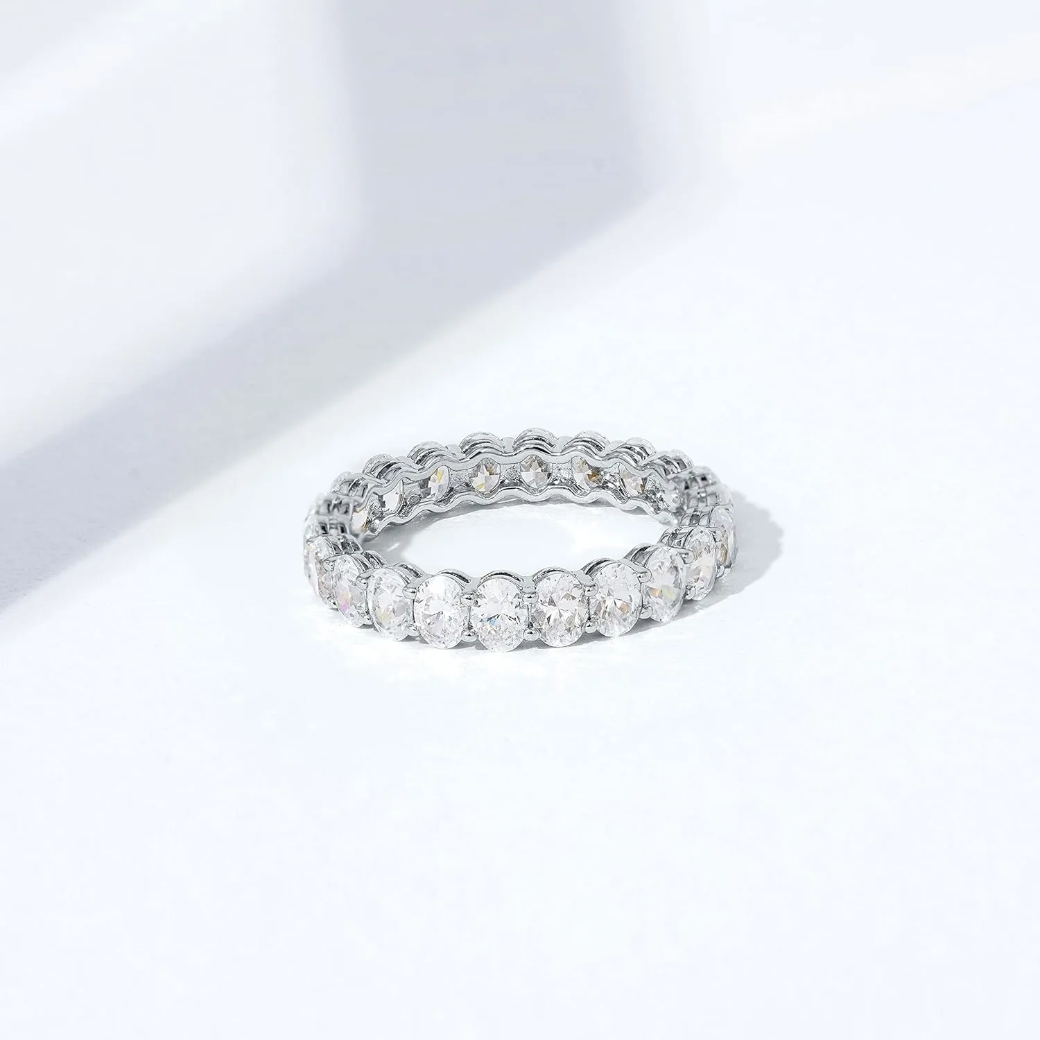 Amazon Essentials 14K Gold Plated Cubic Zirconia Stackable Statement Ring