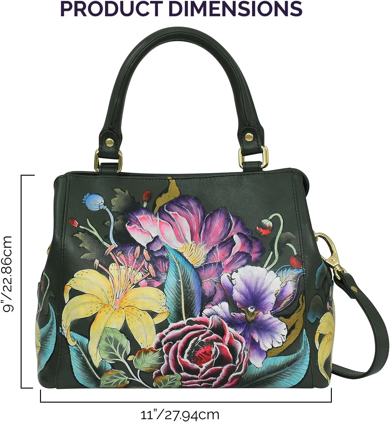 Anuschka Multi Compartment Satchel-690