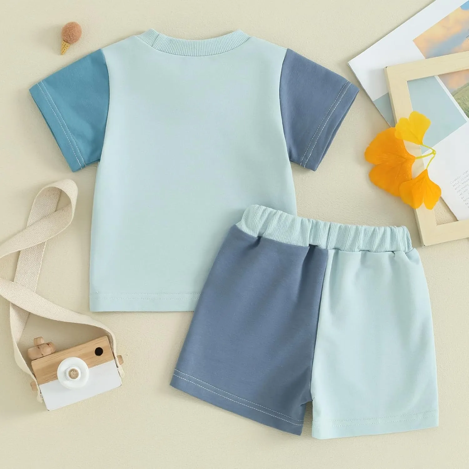 Baby Boy 4th of July Outfit Toddler Summer T Shirt Shorts 2pcs Set Newborn My First Fourth of July Clothing