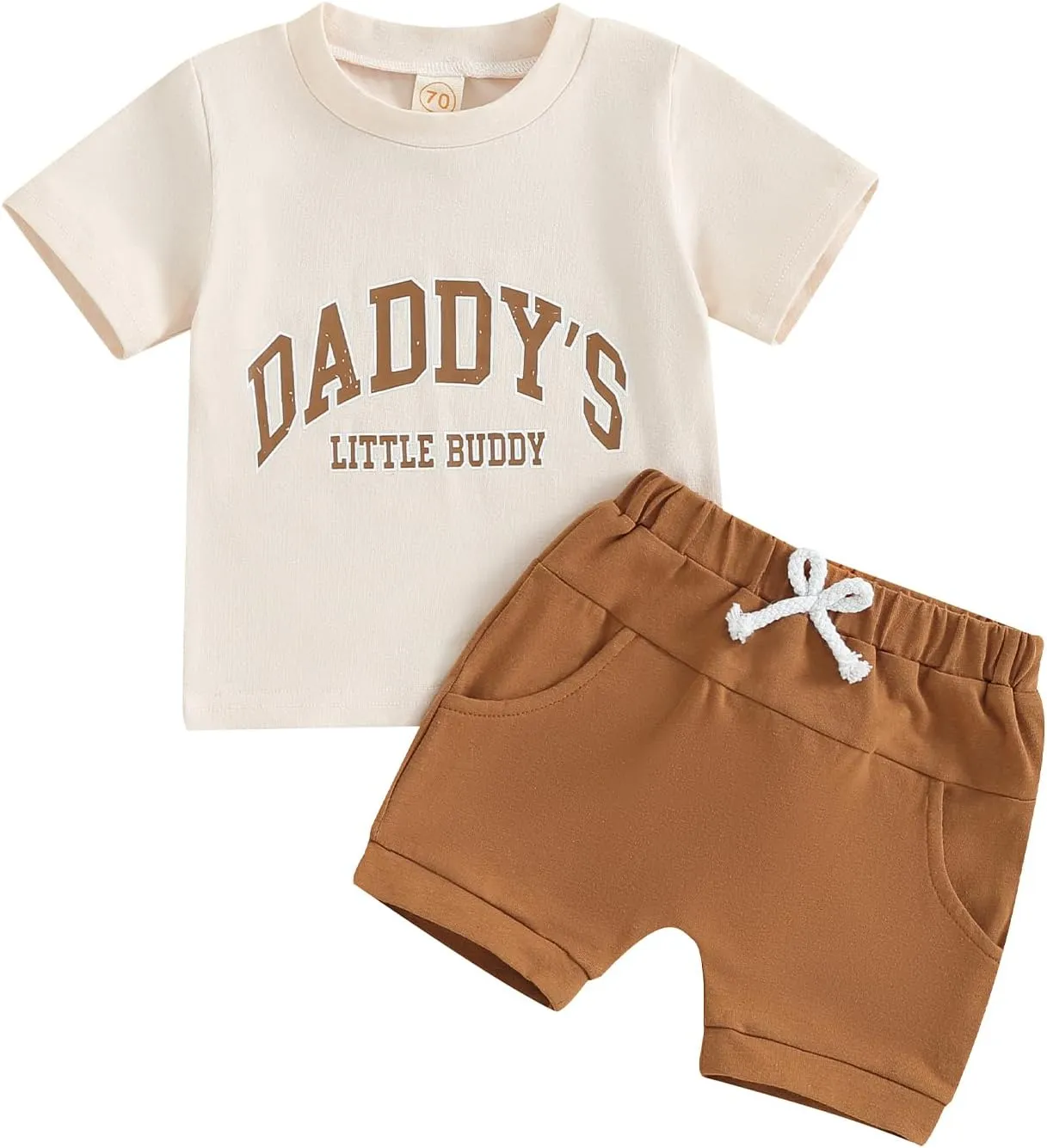 Baby Boy 4th of July Outfit Toddler Summer T Shirt Shorts 2pcs Set Newborn My First Fourth of July Clothing