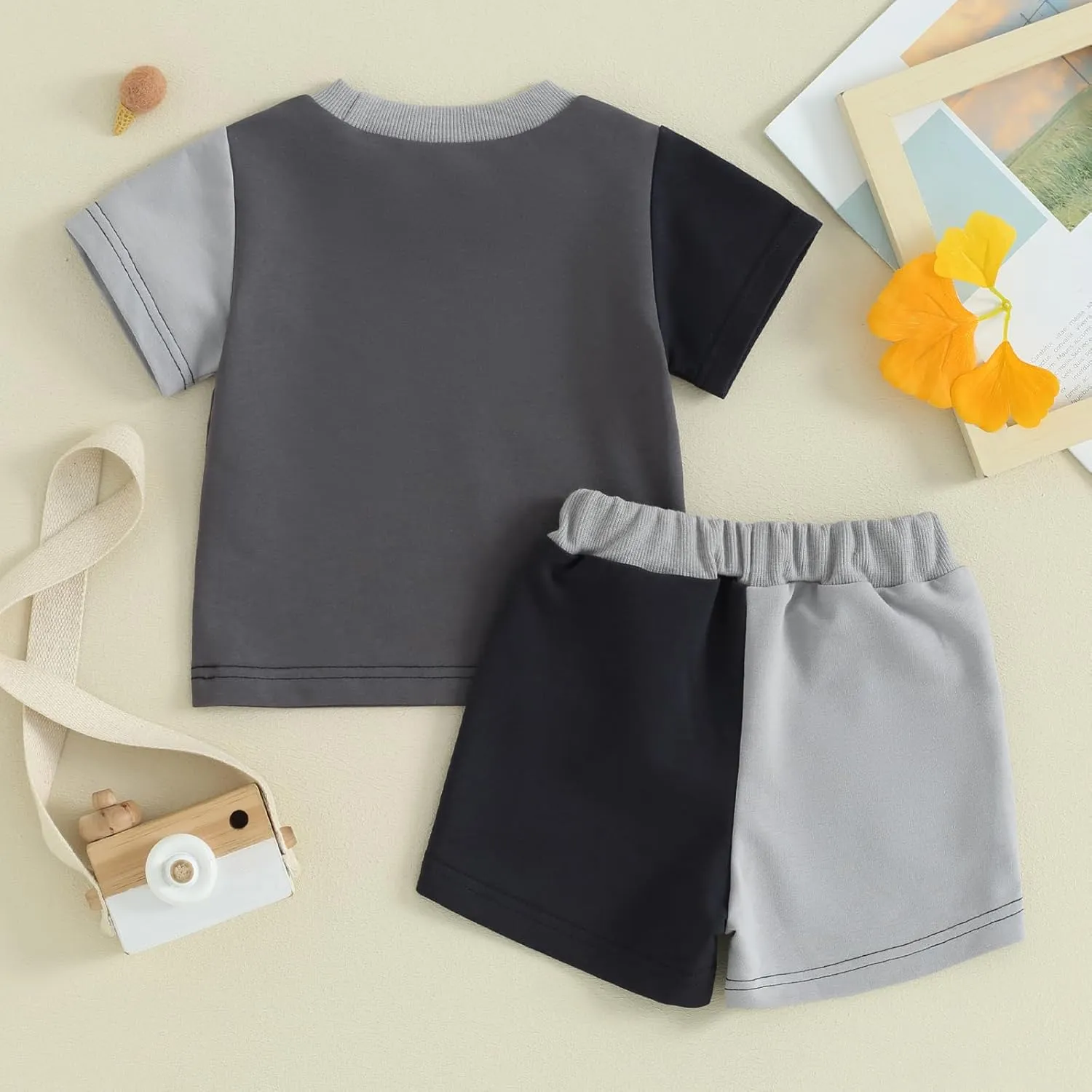 Baby Boy 4th of July Outfit Toddler Summer T Shirt Shorts 2pcs Set Newborn My First Fourth of July Clothing