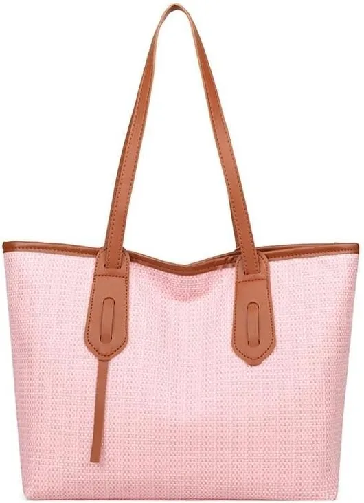 Business Work Leisure Solid Color Shoulder Bag Women Top Handle Satchel Lady Large Capacity Cross-Body Bags