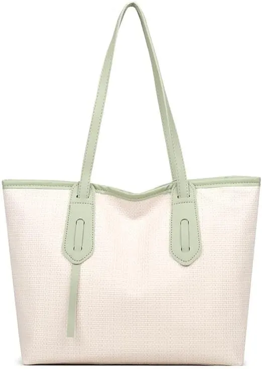 Business Work Leisure Solid Color Shoulder Bag Women Top Handle Satchel Lady Large Capacity Cross-Body Bags