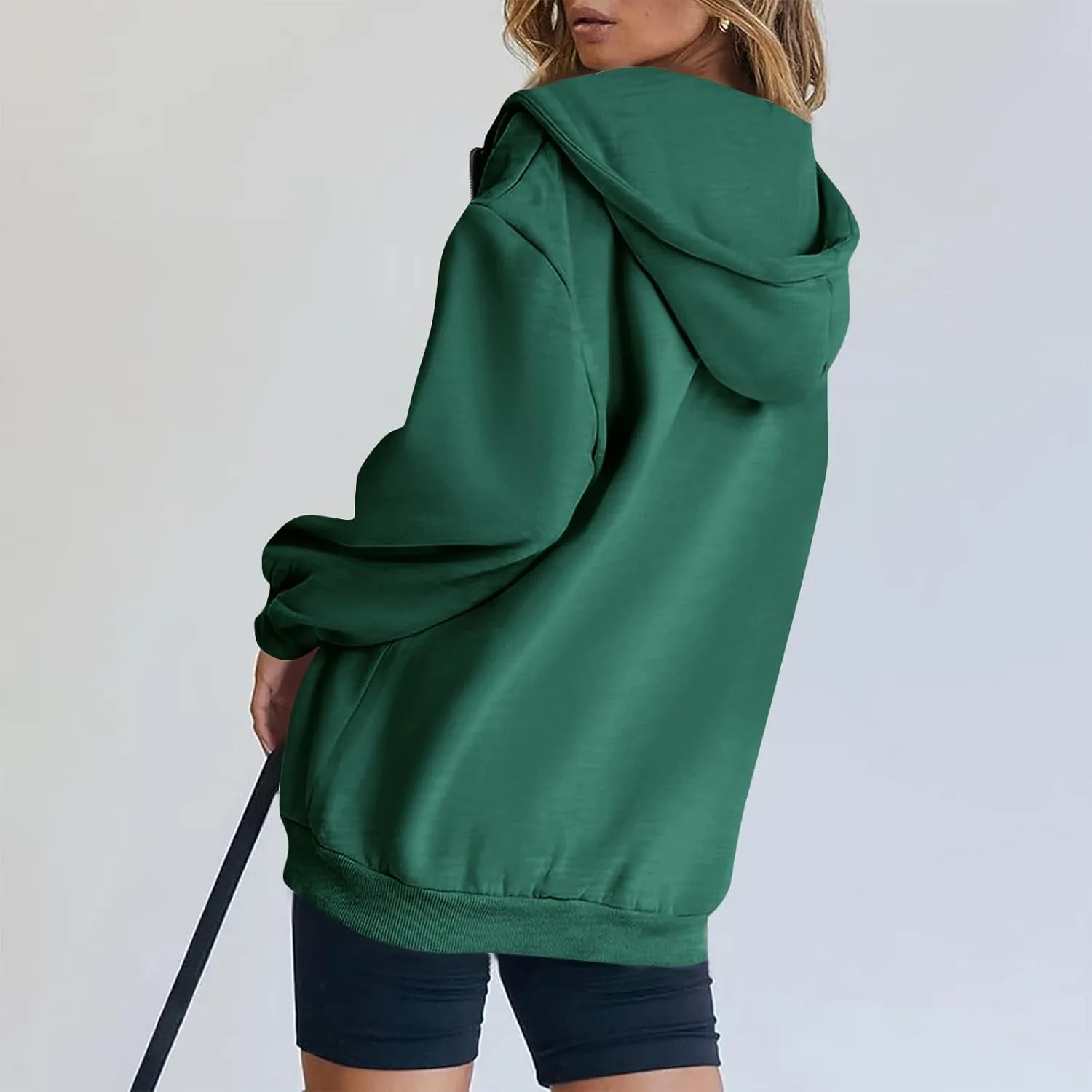 Cdiecer Hoodies For Women Zip Up Sweatshirt Trendy Y2k Hoodie Light Weight Jackets Casual Sport Sweaters With Pockets