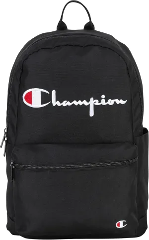 Champion unisex adult Backpacks, Black, One Size US