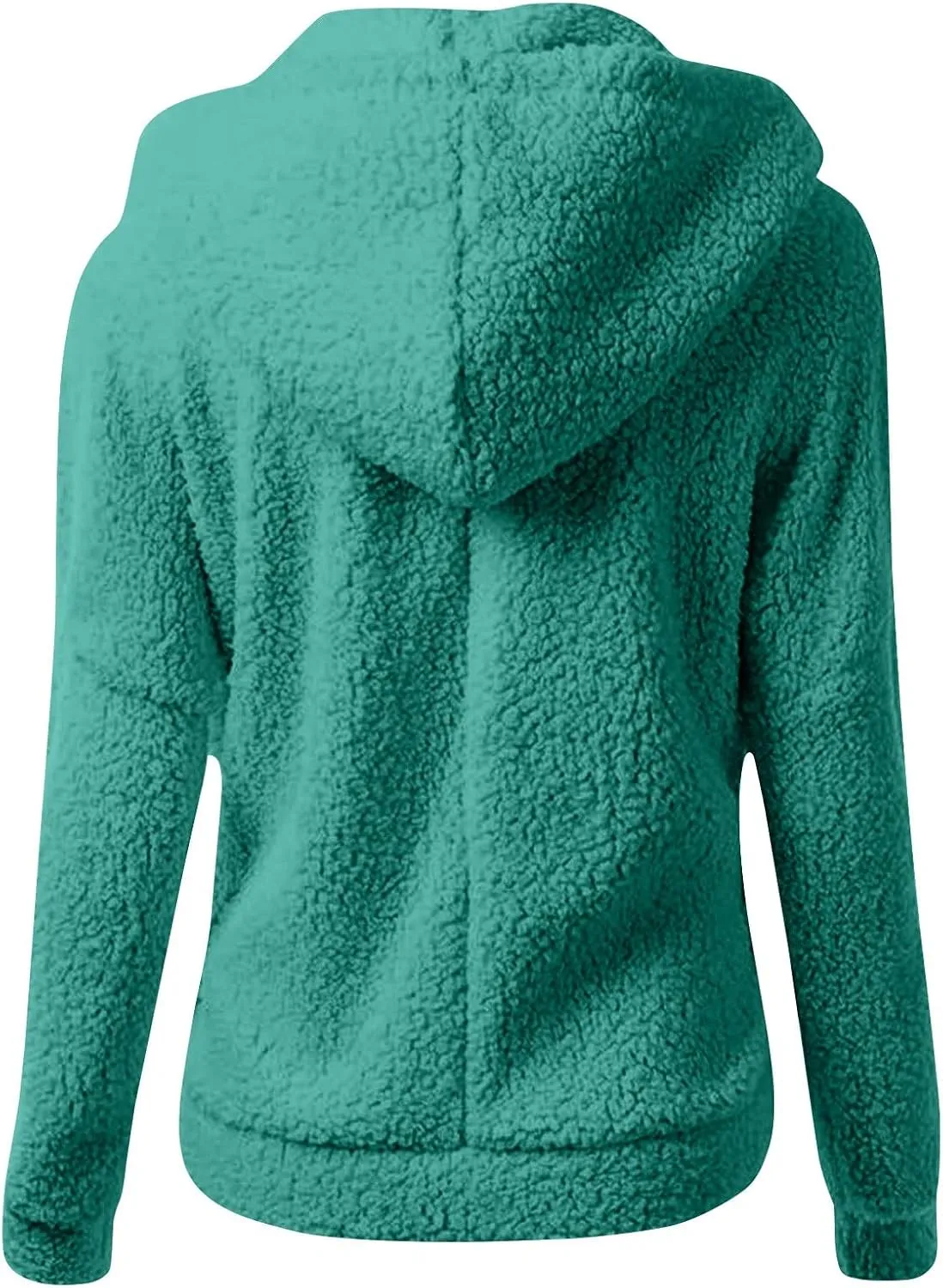 ChicCrate Women's Classic-Fit Soft Fleece Jacket Lightweight Coat Casual Zip Up Sherpa Lined Hoodie Sweatshirt Cozy Outerwear