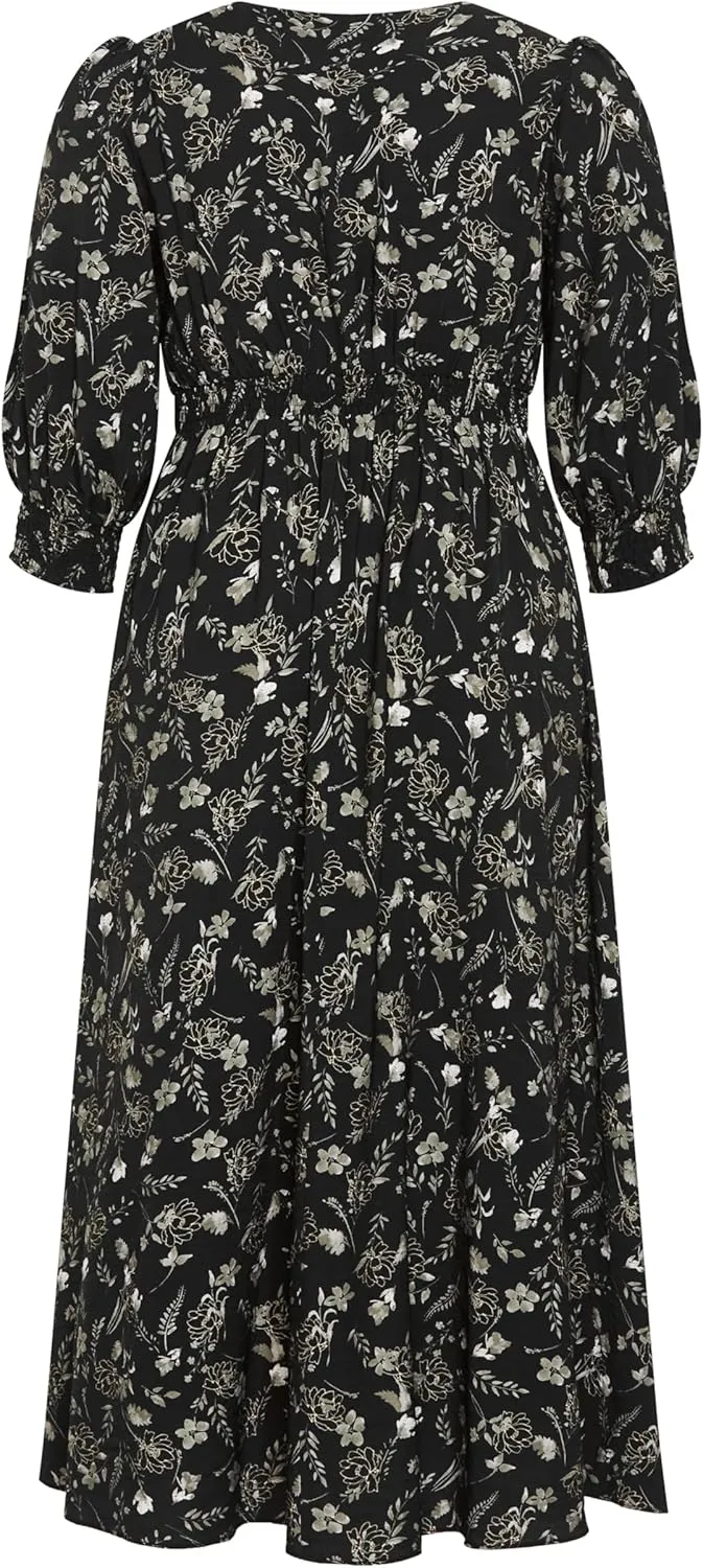 City Chic Women's Plus Size Maxi Dress - Jolene Print