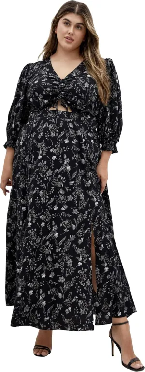 City Chic Women's Plus Size Maxi Dress - Jolene Print