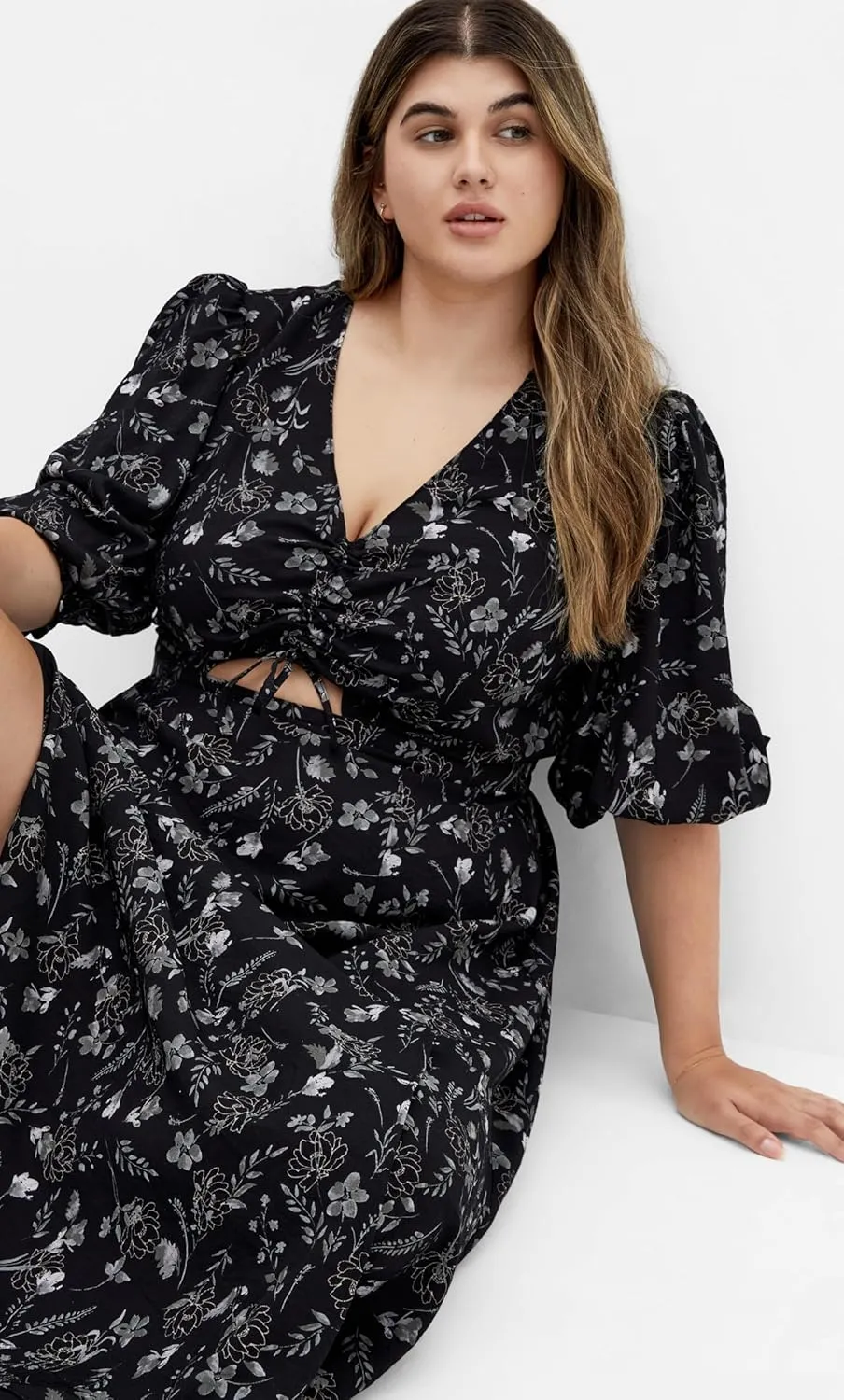 City Chic Women's Plus Size Maxi Dress - Jolene Print