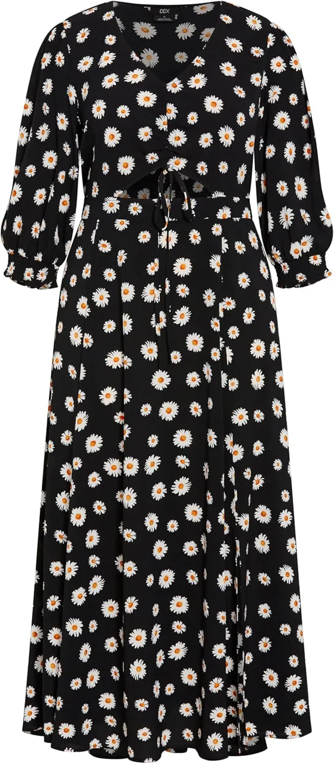 City Chic Women's Plus Size Maxi Dress - Jolene Print