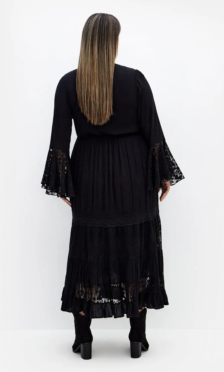 City Chic Women's Plus Size Maxi Dress - Tisha Lace