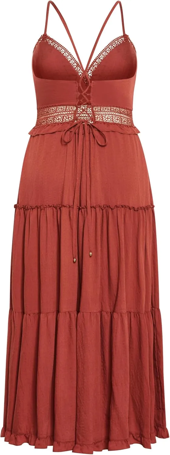 City Chic Women's Plus Size Maxi Dress