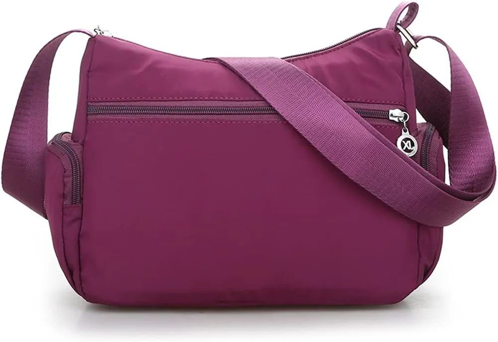 Crossbody Bags for Women Casual Handbags & Shoulder Bags Nylon Tote Bag Lightweight Waterproof Messenger Bag Anti Theft Bag