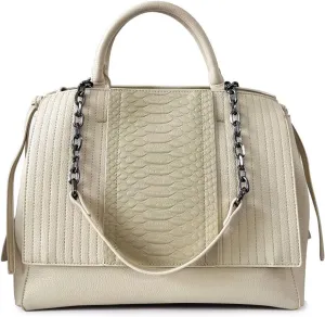 Eslcorri Women Top Handle Tote Bags Crocodile Ladies Satchel Chain Purse Medium Shoulder Handbag PU Leather Elegant Hobo Bag