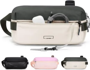 Fanny Pack Sling Bag for Men and Women, Water-resistant Crossbody Bag with Adjustable Strap, Fashion Waist Pack for Traveling Hiking