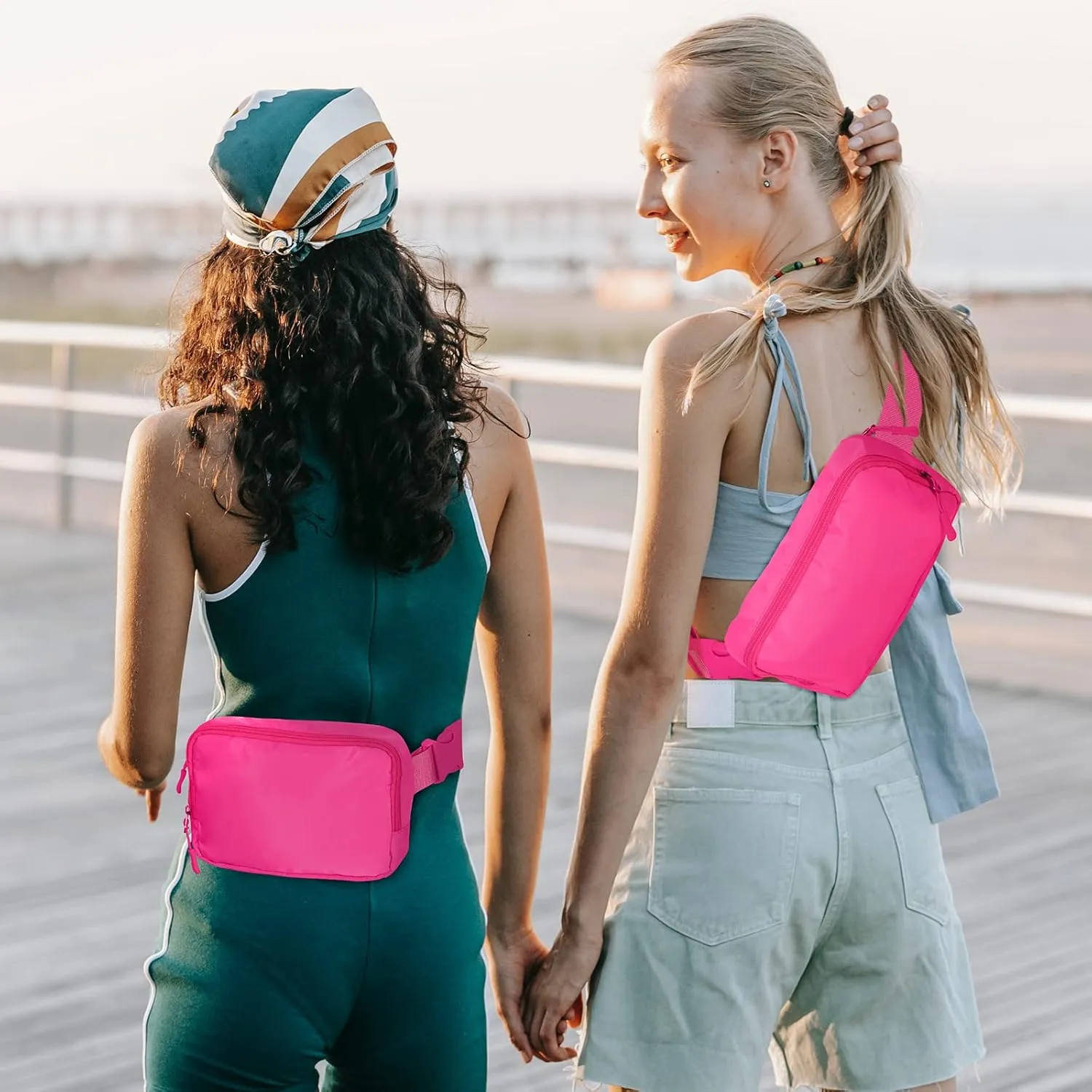 Fanny Pack,Belt Bag,40 Inch Asjustable Strap Everywhere Belt Bag,for Women and Men