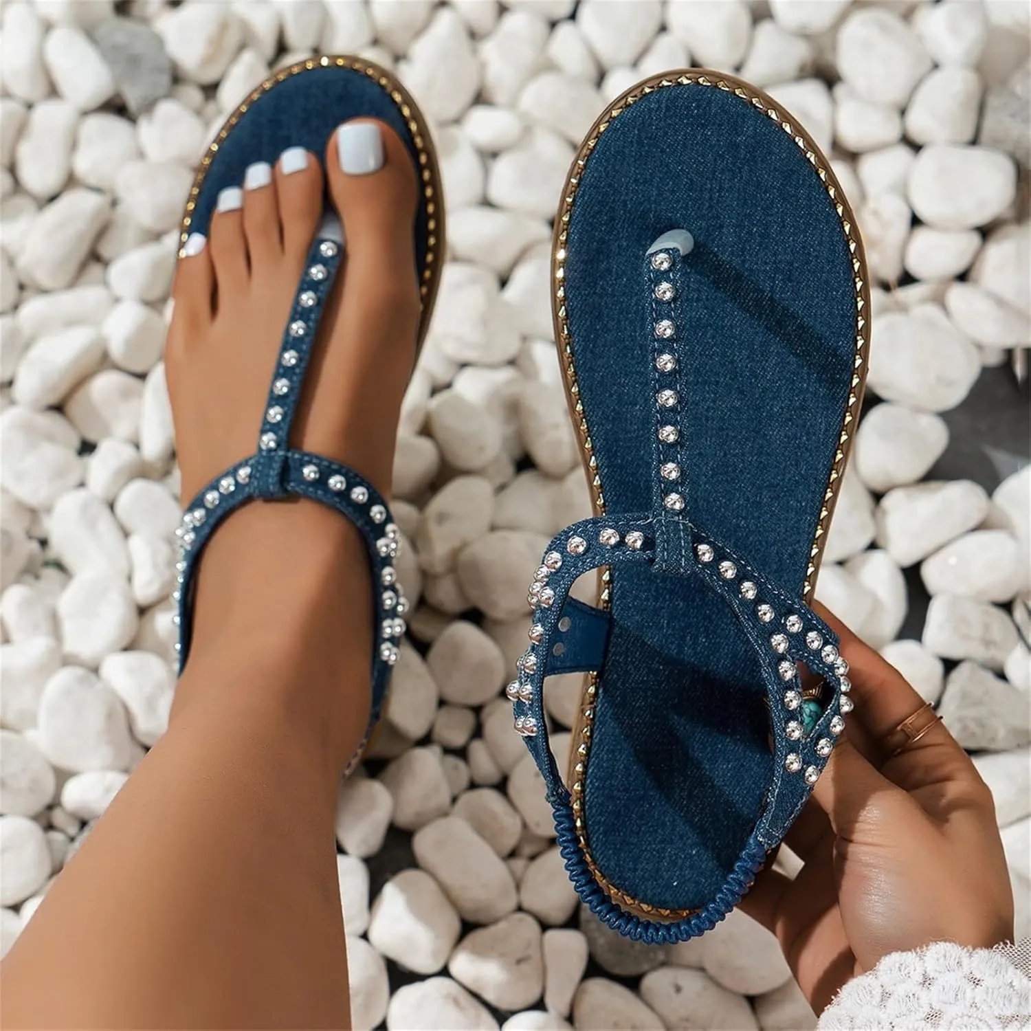 Flat Sandals for Women Summer Walking Thong Womens Sandal Beach Slippers For Women Sexy Womens Orthopedic Shoes