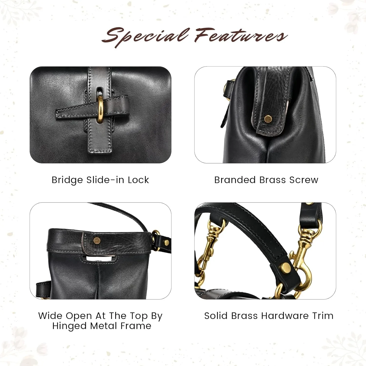 Genuine Leather Backpack Shoulder Bag Purse For Women Travel Backpack (Grey)
