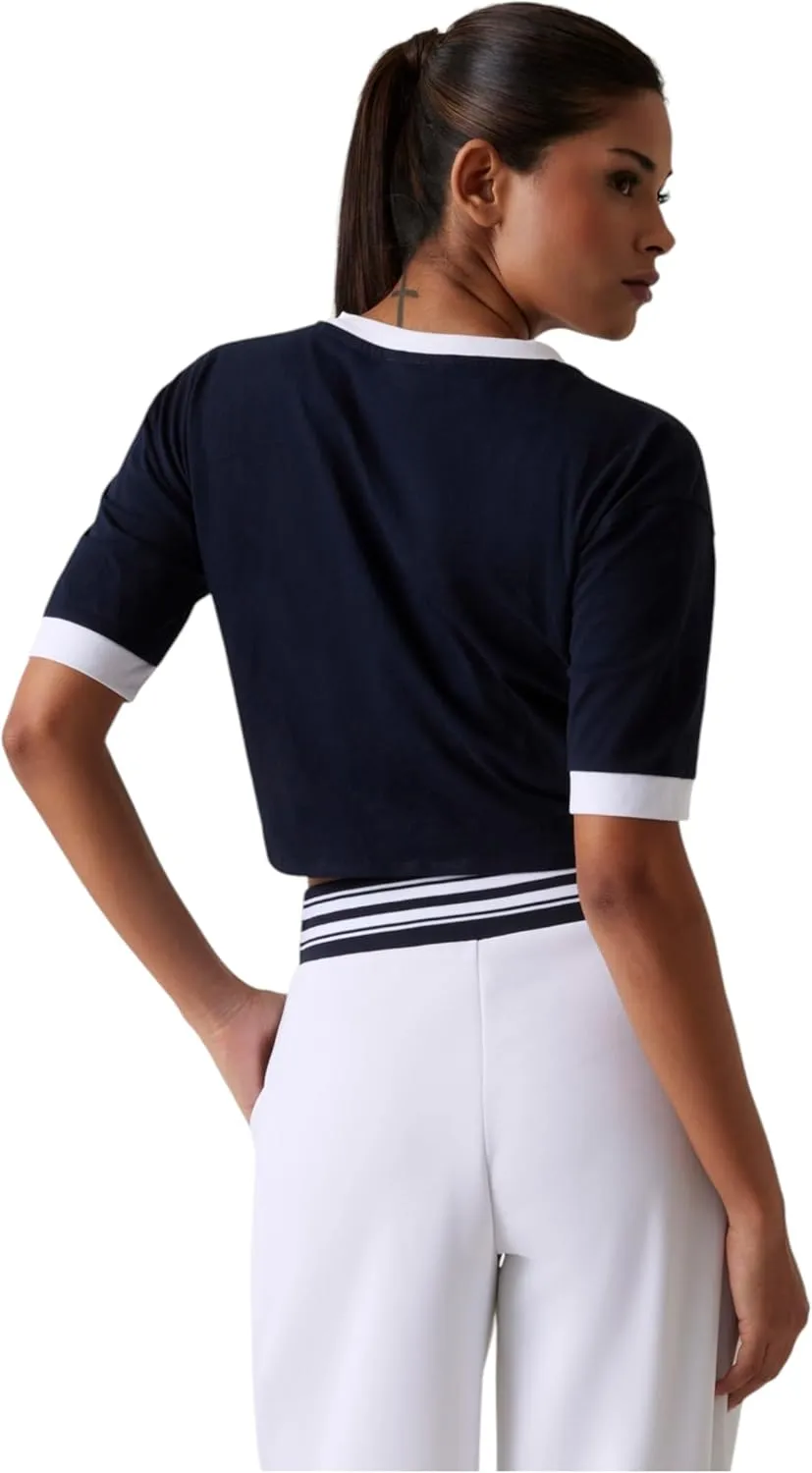 GUESS Women's Eco Short Sleeve Knot T-Shirt