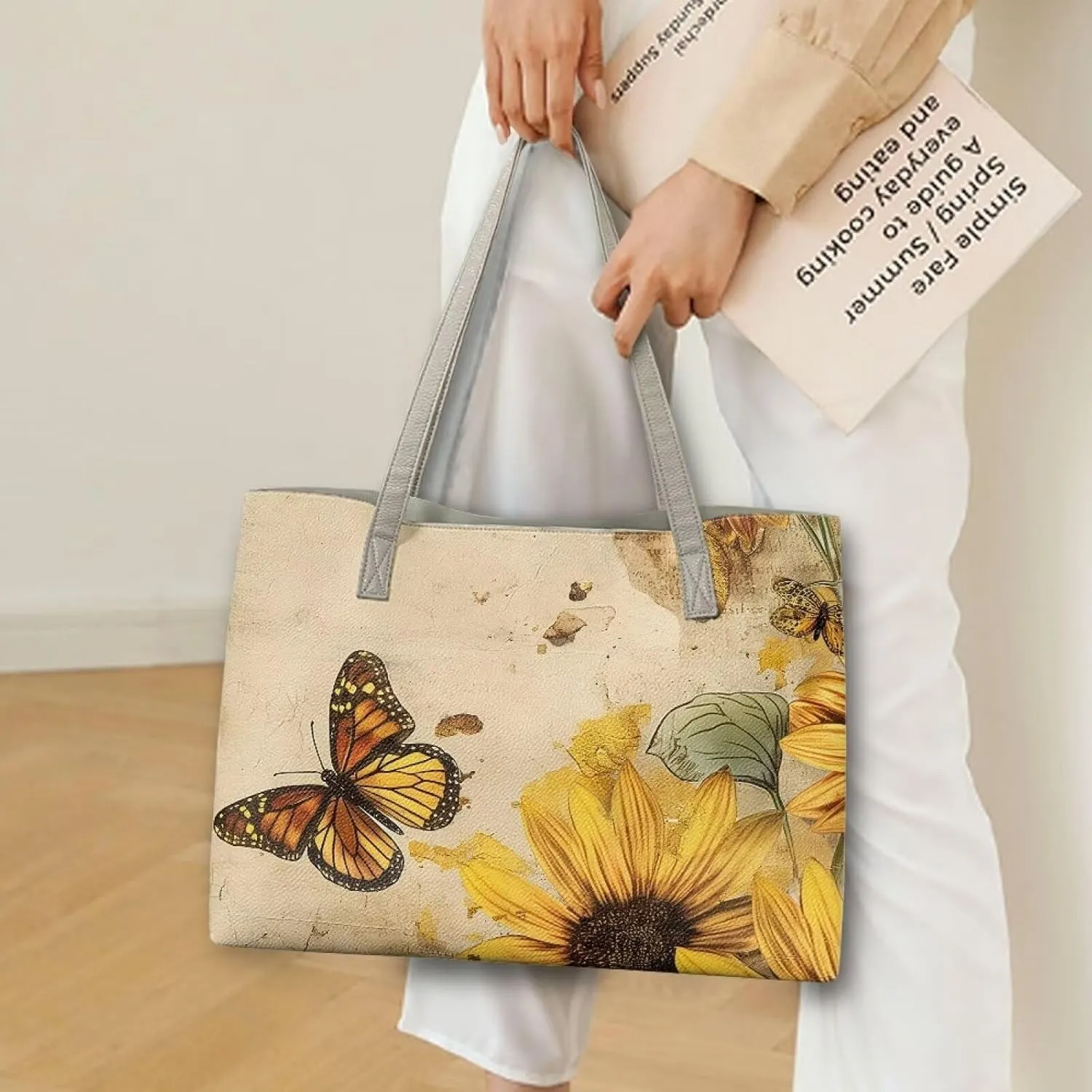 Handbags for Women Oversized Design Ladies Top Handle Purse Suitable for Outdoor Travel Outings Hiking Shopping