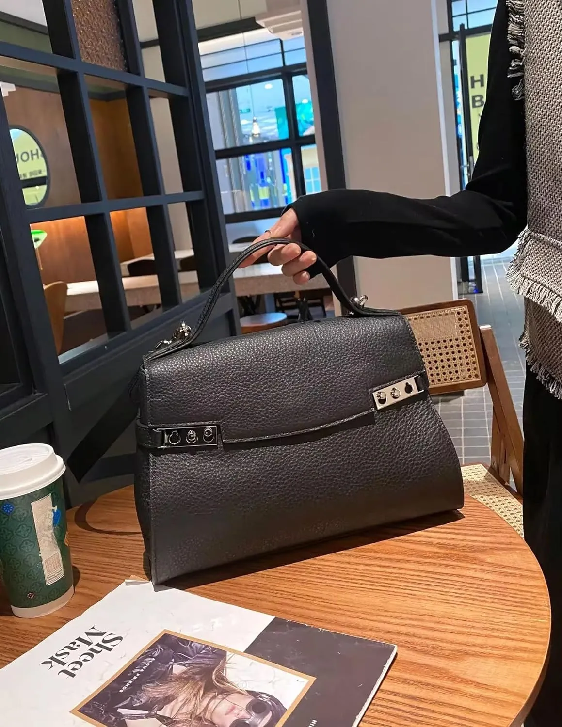 Handcrafted Women's Leather Handbag  Premium Genuine Leather