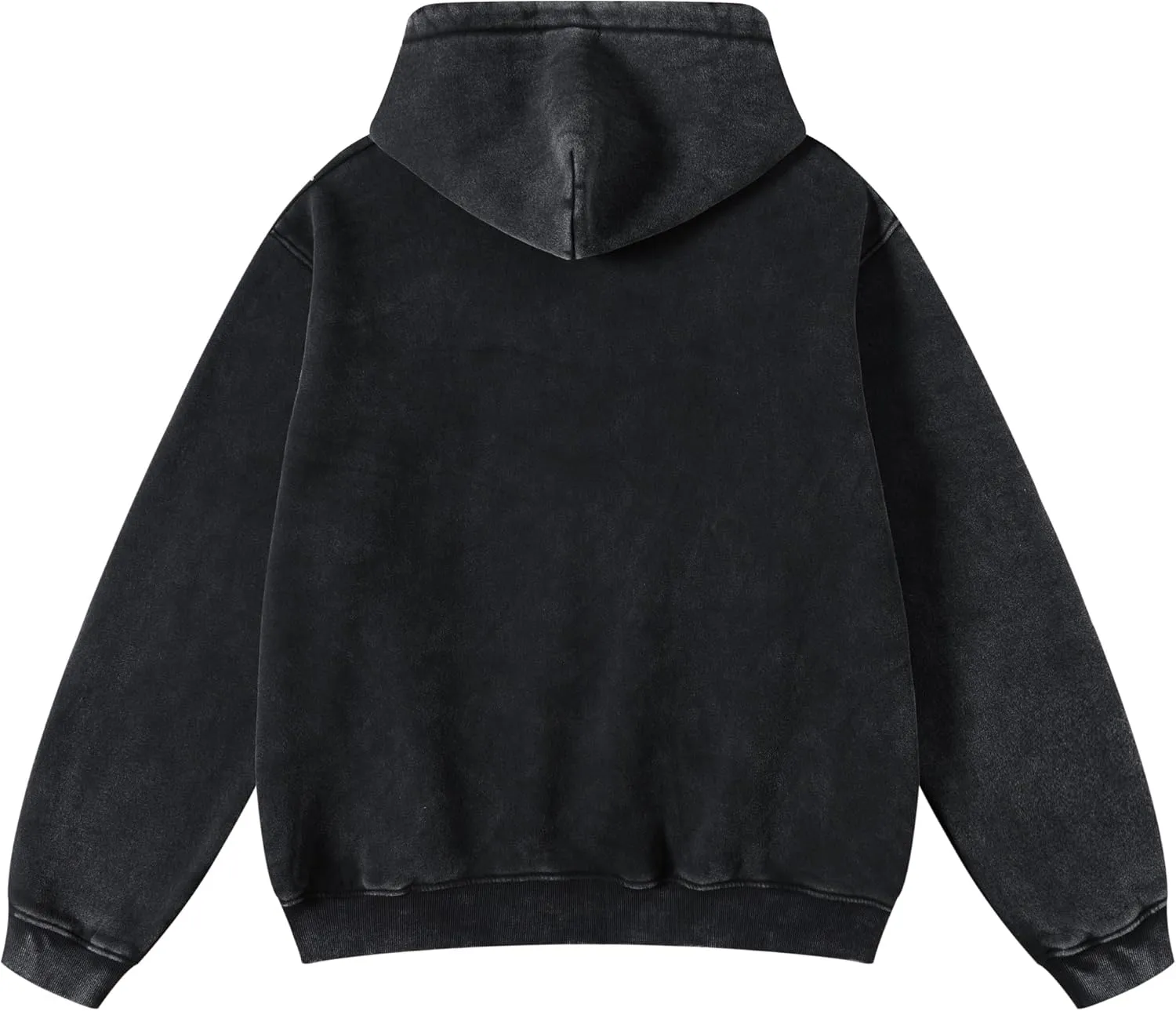 hathne Men's Oversized Hoodies Sweatshirt Cotton Wash Hooded Baggy Pullover Hoodies Vintage Winter Spring