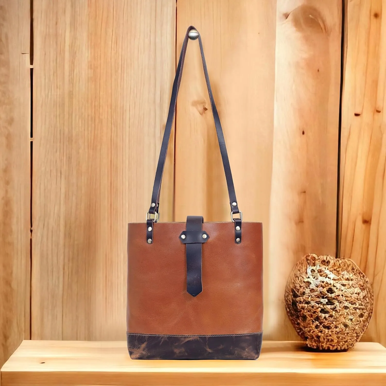 Leather Shoulder Tote Bag for Women, Satchel, Travel Bag, Shopping Carry Messenger Multipurpose Handbag