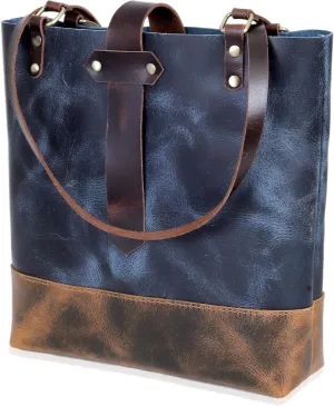 Leather Shoulder Tote Bag for Women, Satchel, Travel Bag, Shopping Carry Messenger Multipurpose Handbag