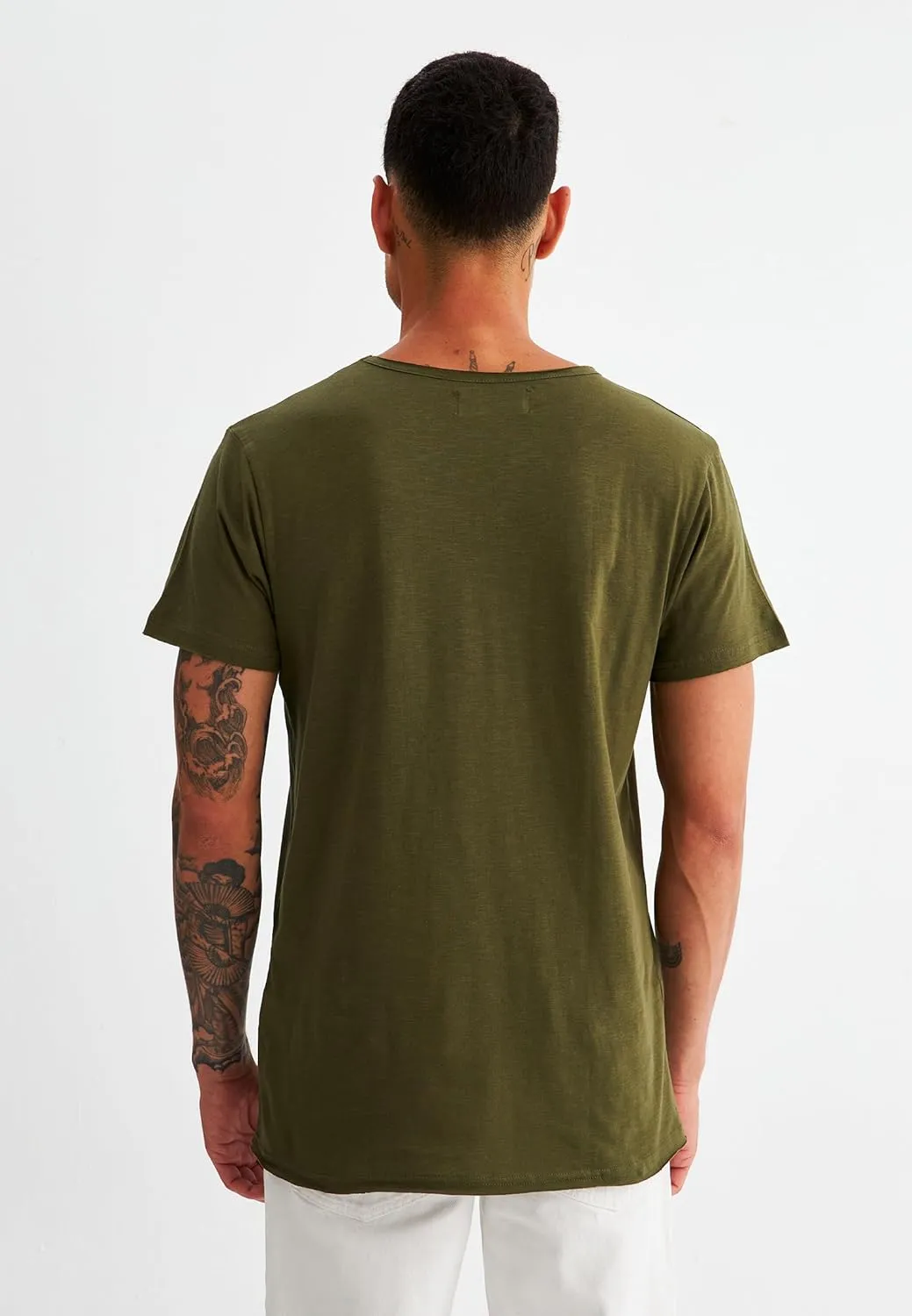 Leif Nelson Men's Oversized Long Sleeve T-shirt Sweatshirt LN6280
