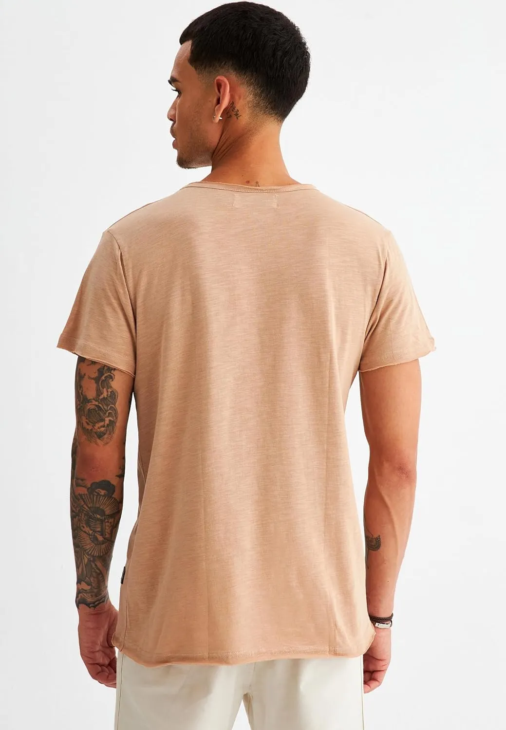 Leif Nelson Men's Oversized Long Sleeve T-shirt Sweatshirt LN6280