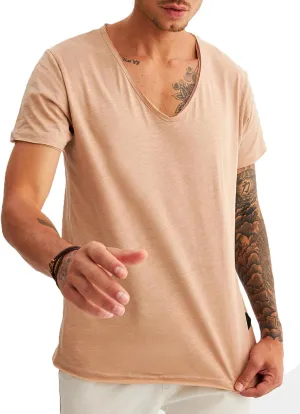 Leif Nelson Men's Oversized Long Sleeve T-shirt Sweatshirt LN6280