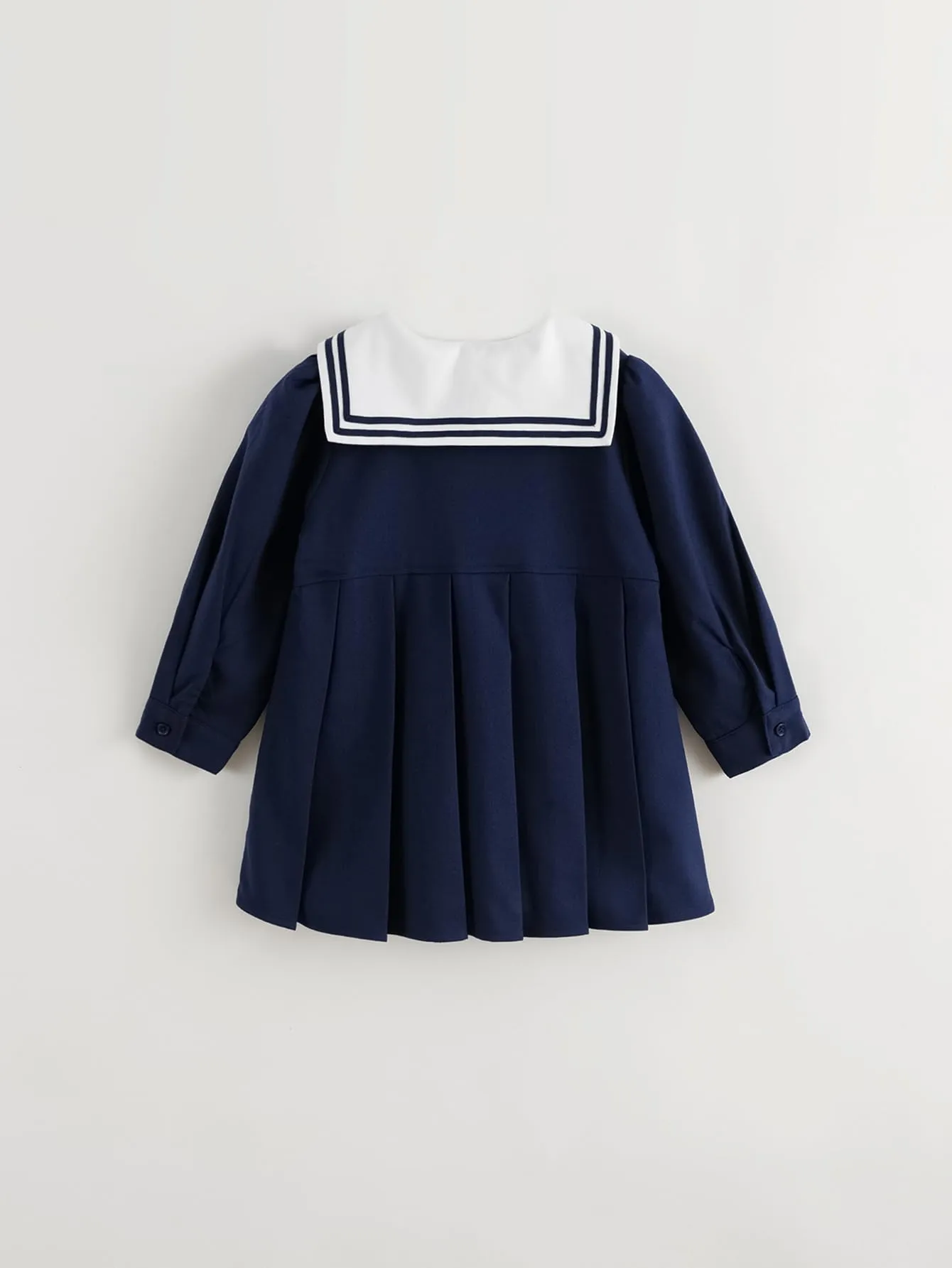 MARC & JANIE Girls Peter Pan Collar Dresses with Ties 241262