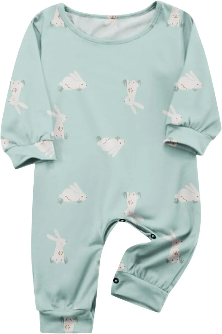 Matching Family Easter Outfits Mommy and Me Easter Pjs Holiday Cute Bunny Graphic 2 Piece Family Matching Outfits