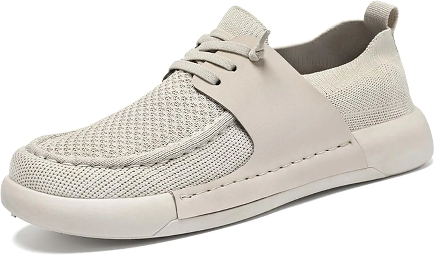 Men's Breathable Loafers Lightweight Soft Sole Casual Walking Outdoor Sports Running Tennis Fitness Comfortable Work Shoes
