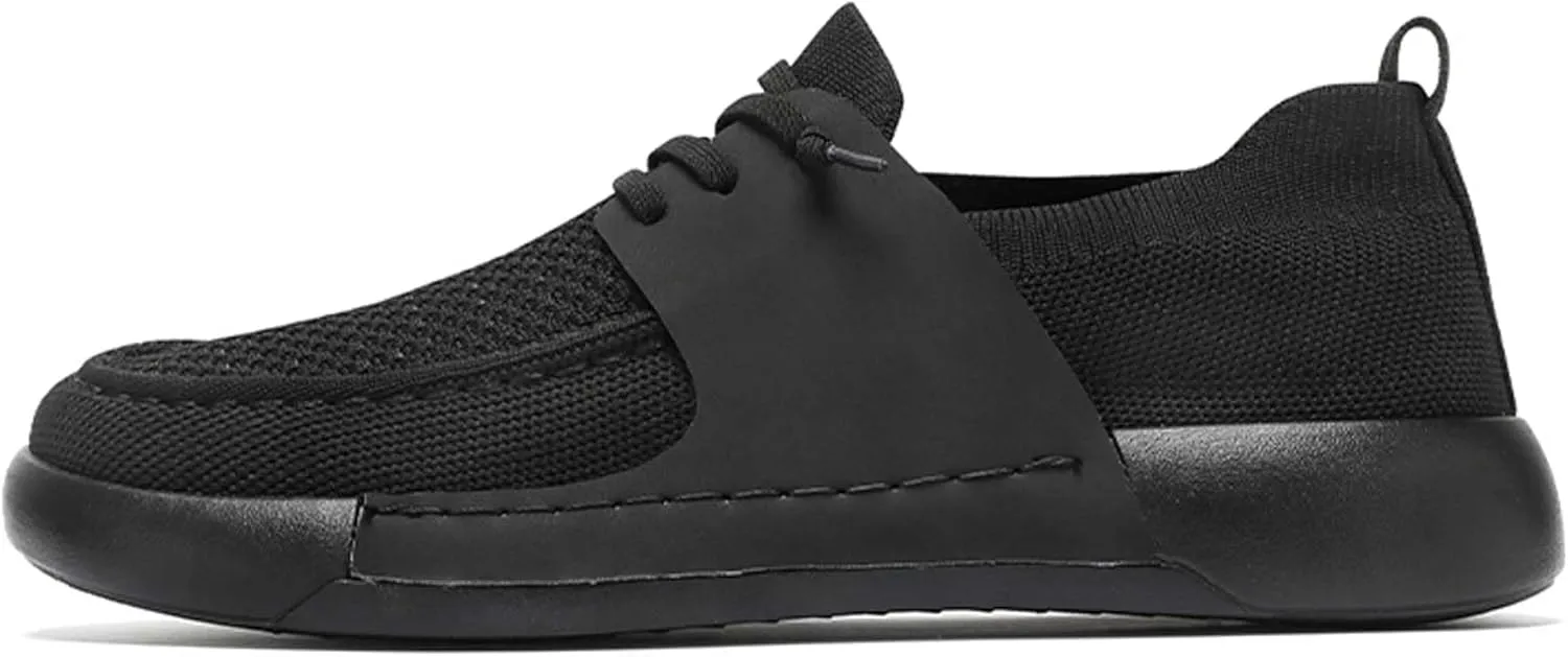Men's Breathable Loafers Lightweight Soft Sole Casual Walking Outdoor Sports Running Tennis Fitness Comfortable Work Shoes