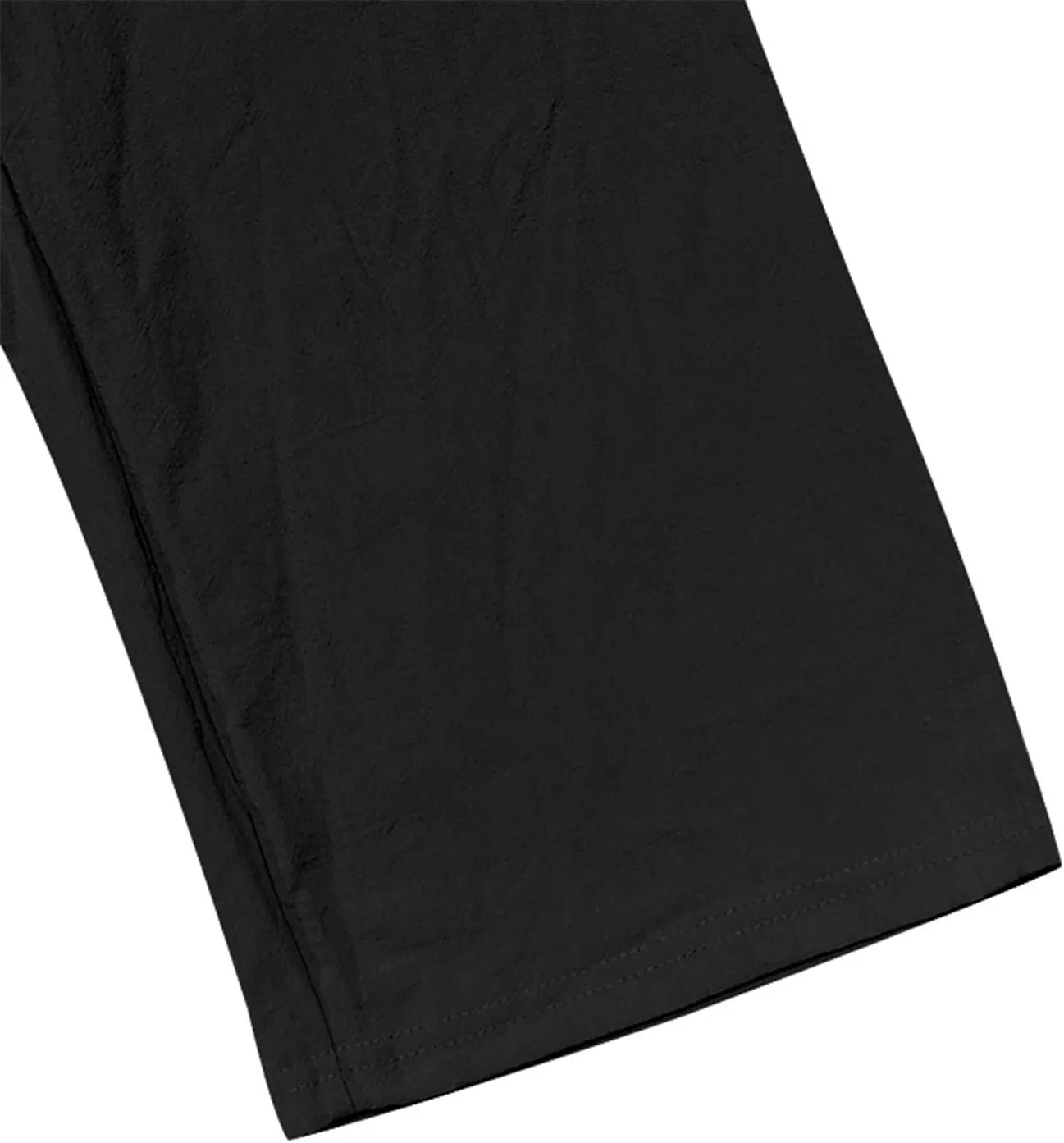 Men's Cotton Linen Pants Summer Elastic Waist Drawstring Trouser with Pockets Casual Solid Color Loose Button Pant