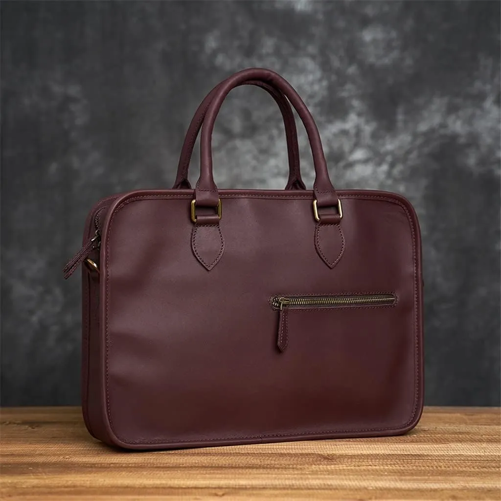 Men's Genuine Leather Bag Men's Briefcase Office Bags for Men Bag Man's Laptop Bags Male Briefcase Handbag