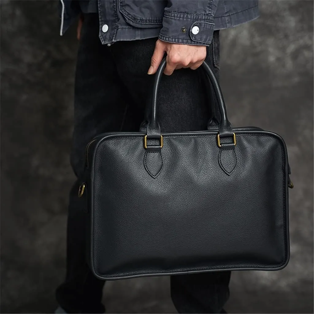 Men's Genuine Leather Bag Men's Briefcase Office Bags for Men Bag Man's Laptop Bags Male Briefcase Handbag