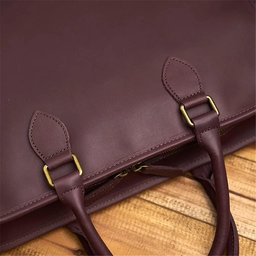 Men's Genuine Leather Bag Men's Briefcase Office Bags for Men Bag Man's Laptop Bags Male Briefcase Handbag