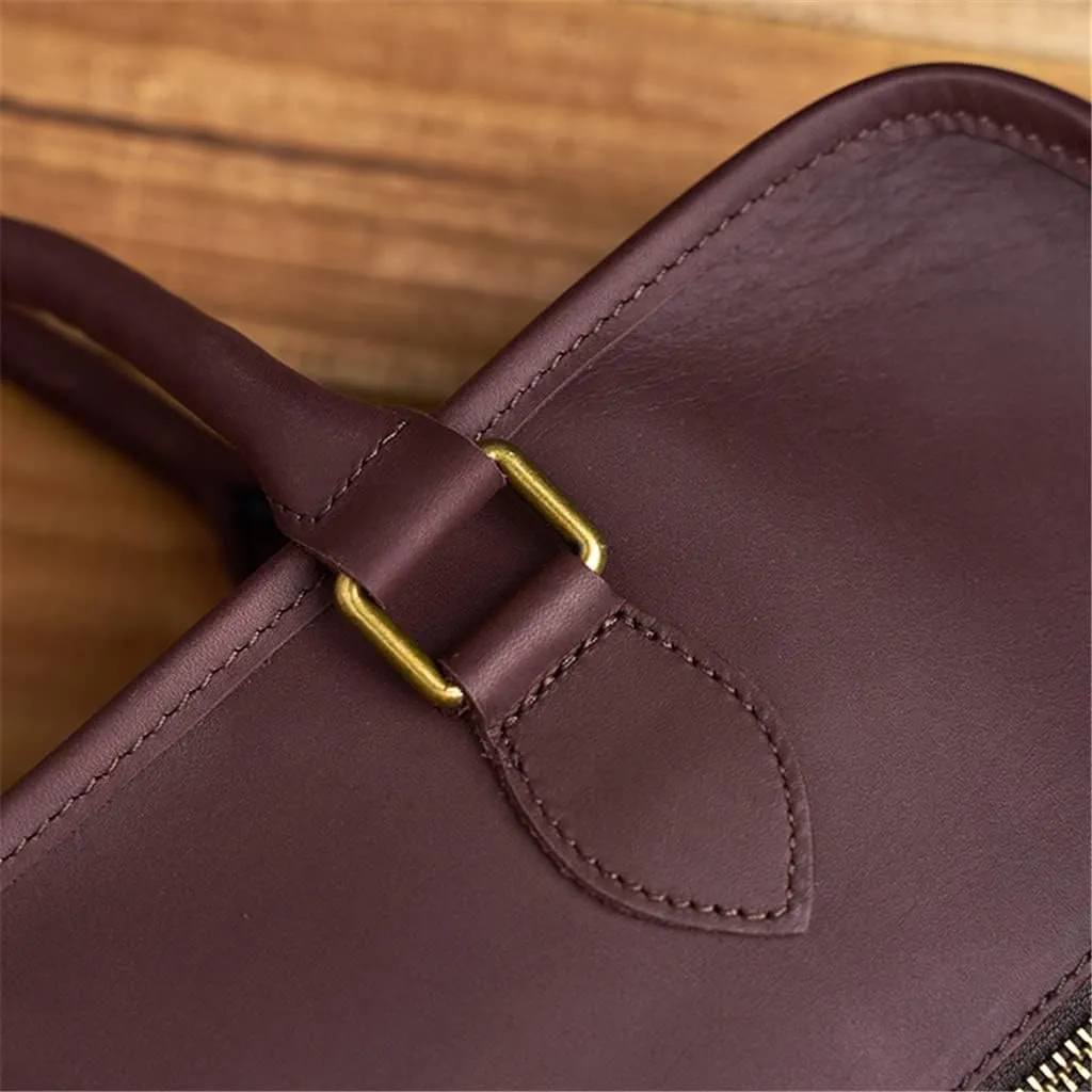 Men's Genuine Leather Bag Men's Briefcase Office Bags for Men Bag Man's Laptop Bags Male Briefcase Handbag
