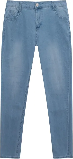 Men's Jeans Slim Fit Skinny Denim Stretch Tapered Jean Pants Casual Elastic Waist Jeans Fashion Comfort Denim Pants