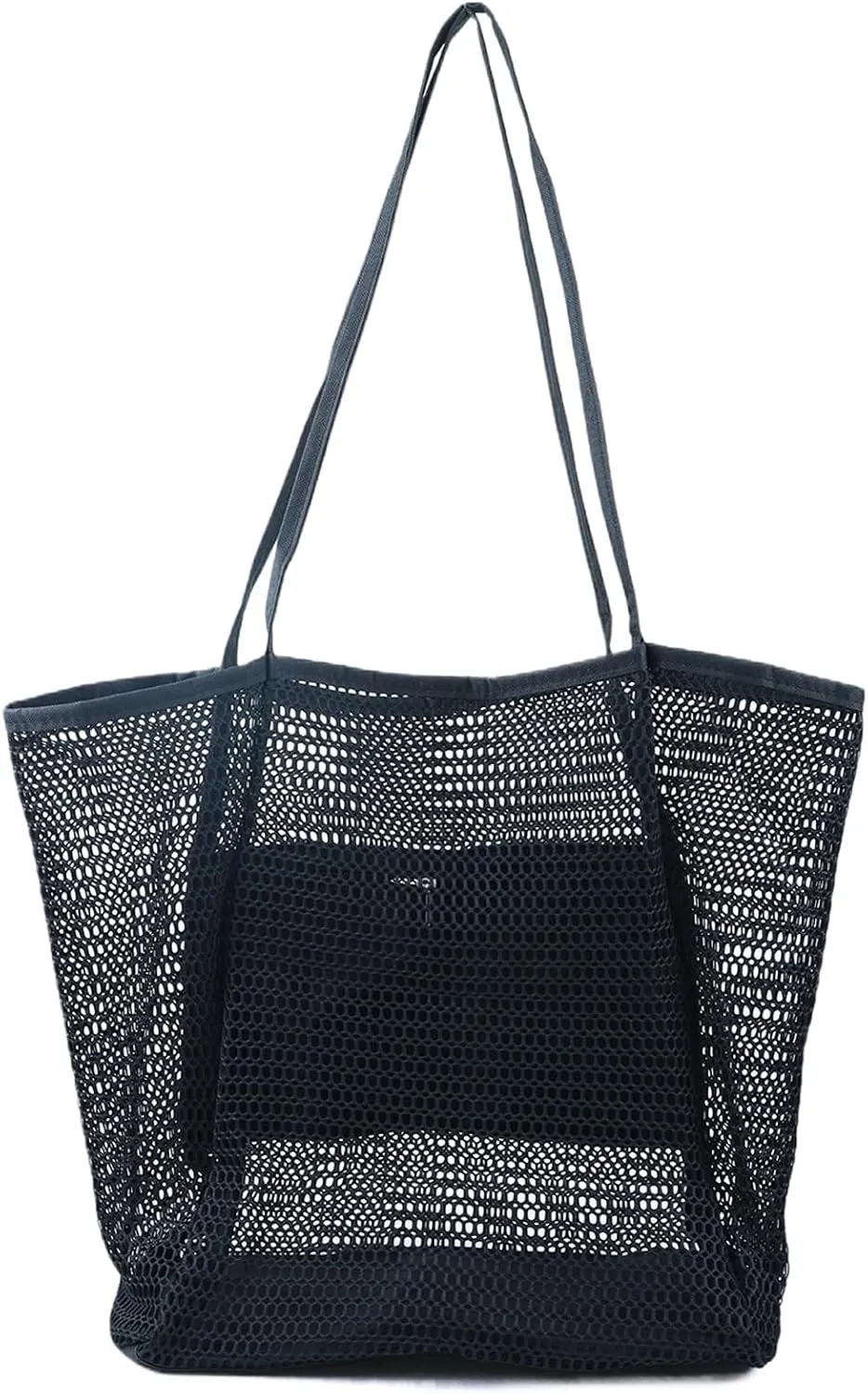 Mesh Beach Tote Womens Shoulder Handbag,Elegant Beach Tote Bag,Stylish and Lightweight Summer Essential