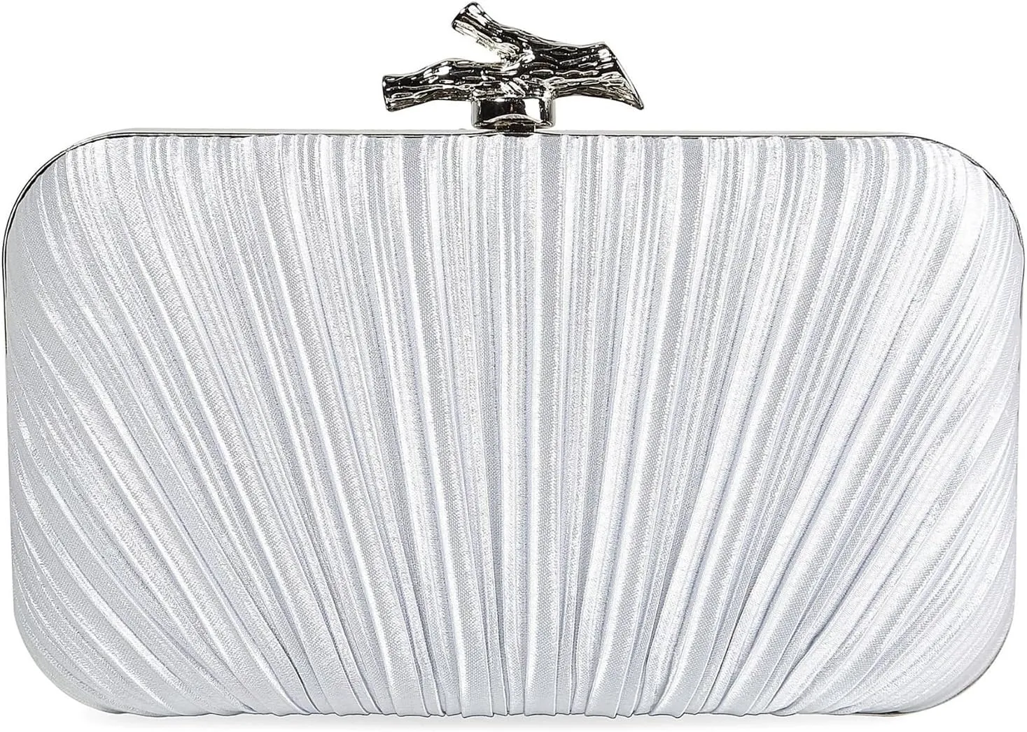 MR Clutch Purses for Women Evening Bag Satin Pleated Evening Bags for Women Formal Wedding Party Cocktail Purse