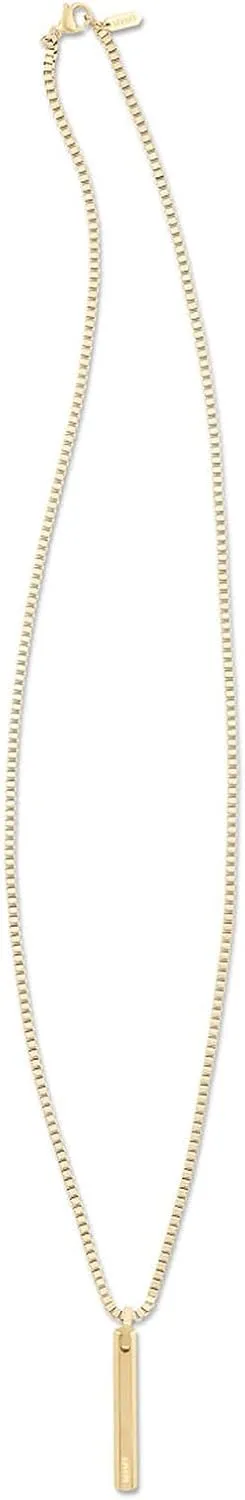MVMT Men's Monolith Pendant Necklace | Lobster Clasp, Stainless Steel