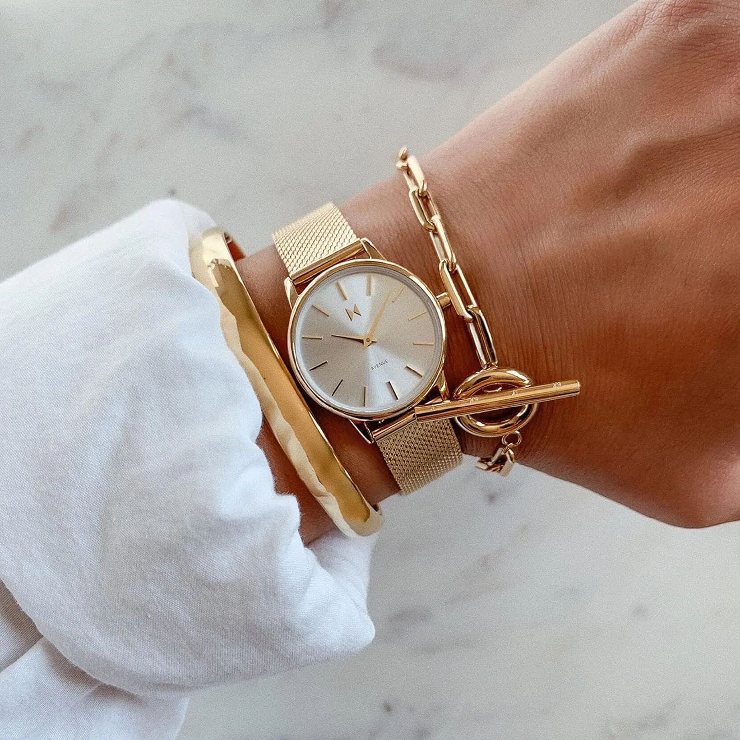 MVMT Women's Cable Chain Bracelet