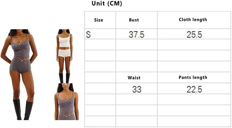 Mxiqqpltky Womens Pajamas Shorts Set Y2K Floral Print Cami Crop Top and Bodycon Shorts Sexy Two Piece Outfits Loungewear