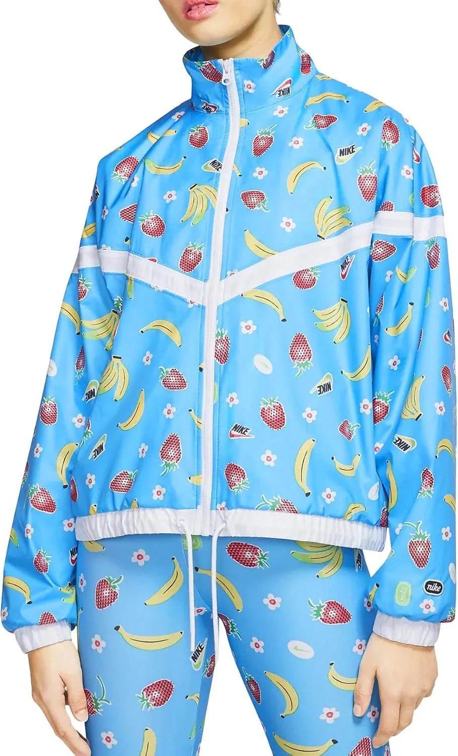 Nike Sportswear Women's Woven Printed Jacket CJ3719-487 Size M
