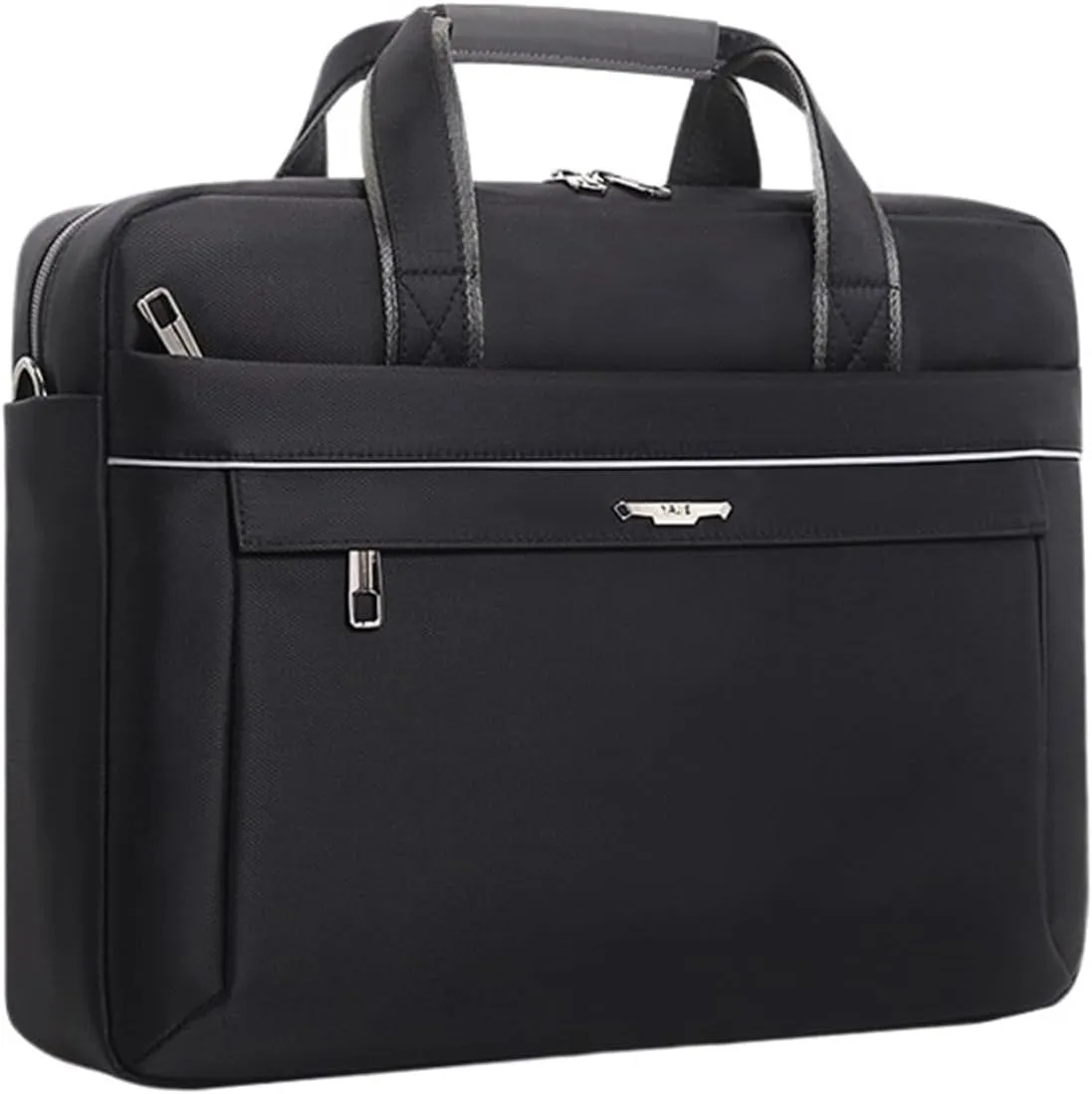 Nylon Handbag for Business, Waterproof Oxford Computer Bag, Simple Briefcase for Conference and Travel