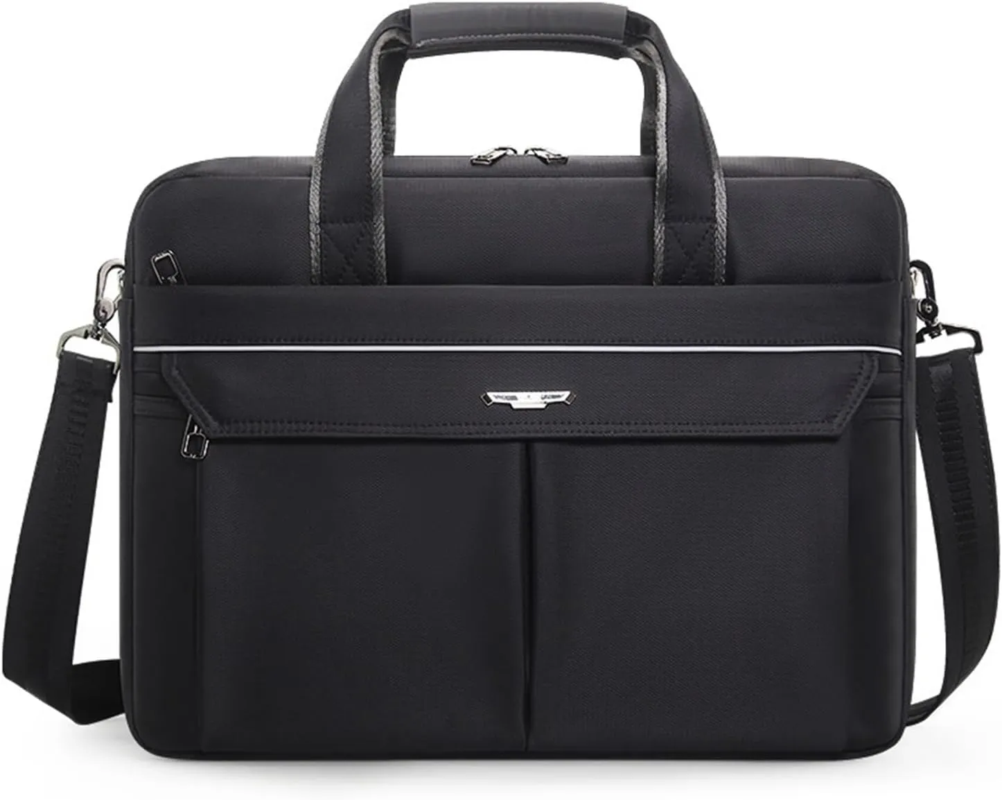 Nylon Handbag for Business, Waterproof Oxford Computer Bag, Simple Briefcase for Conference and Travel