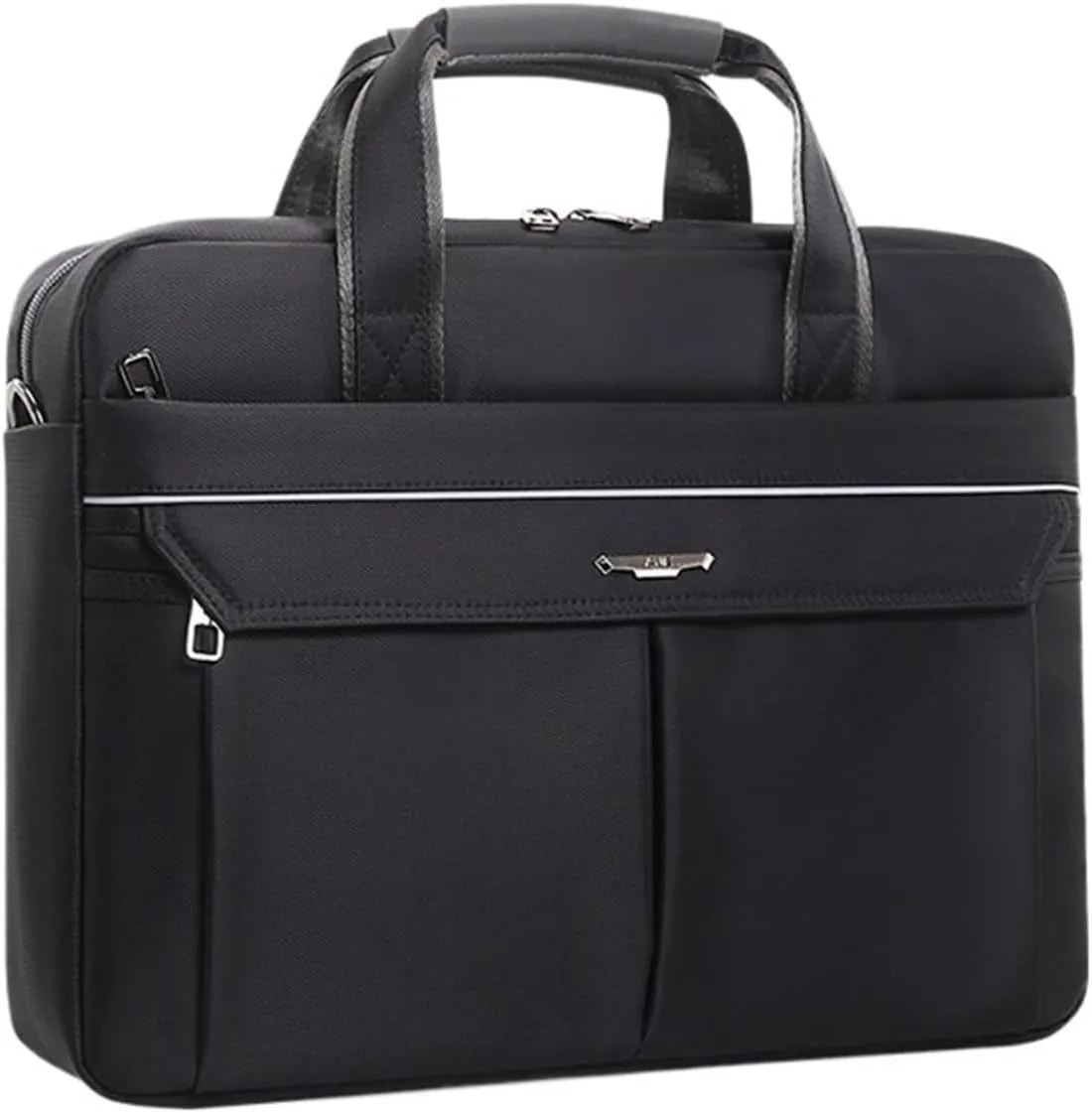 Nylon Handbag for Business, Waterproof Oxford Computer Bag, Simple Briefcase for Conference and Travel